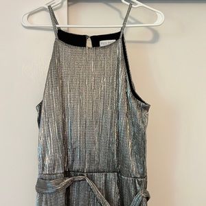 Bisou Bisou Metallic Silver Maxi Size 10